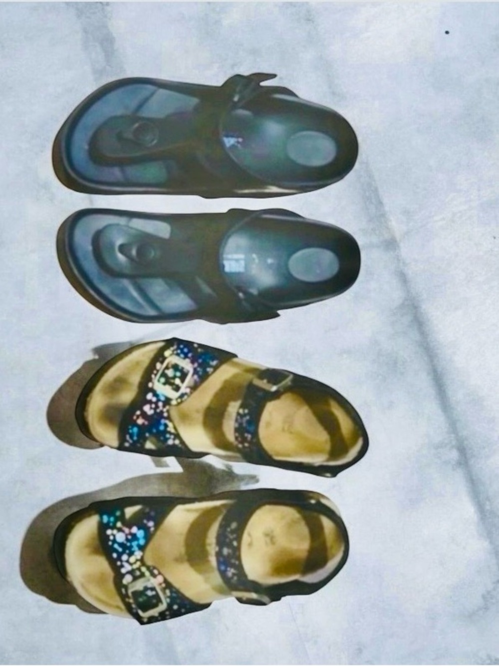 Birkenstock 2 Children Sandals Bundle Size 31